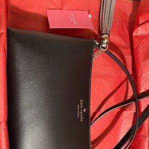 Brand New Kate Spade NWT! Zipper/Tassel 22” strap